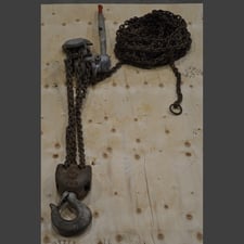6 Ton Bechtel Come-Along Chain Hoist, 80 ft. Chain, Aluminum Housing