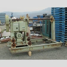 Electric Cable Spooler, 3" diameter x 110" Long Spool Shaft, Adjustable to 57.5" Wide