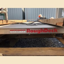 2,000 lb. Rice Lake #3X3HPQC-2K, Platform Scale, Mettler Toledo Digital Display