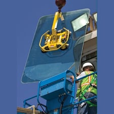 Wood's Powr-Grip #MRT411LDC, Manual Rotator/Tilter, (4) 11" diameter Vacuum Pads, 32.75"-78.25" Spread, New