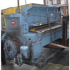 .312" x 72" Wysong #630RKB, Hi-Speed Shear, 0.210" Stainless Steel Capacity