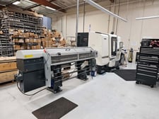 DMG, Mori #NLX-2500SY, CNC turning center, 36.2" swing, 10" chuck, 3.1" bar, 28.9" centers, 12 turret, sub