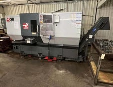 Haas #ST-30BB, CNC turning center, 31.7" swing, 12" chuck, 4" bar, 21" dia., 26" lgth, 2400 RPM, automatic