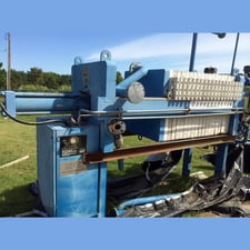 30" x 30" Durco #EP-G800/32-16, Sidebar Filter Press, 16 plates, 100 psi