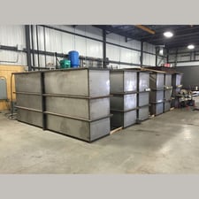 1,850 gallon Carbon Steel Tank, 168" x 36" x 78" (4 available)