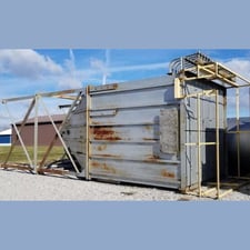 15,000 cfm Camcorp #LJ810X272, Baghouse Dust Collector, 3,200 sq.ft., 272 bags, 2015
