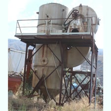Ducon, Cyclonic Dust Collector, 7ft diameter x 20ft high