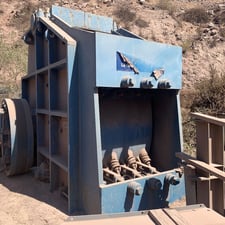 36" x 48" Kue Ken #150, Jaw Crusher, 25-29in max feed
