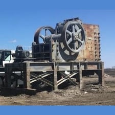 48" x 60" Allis-Chalmers #4860, Double Toggle Jaw Crusher, 1989