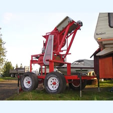 Custom Jaw and Roll Crusher Plant, diesel engine, 12HP