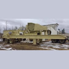 El-Russ, Portable Jaw Crushing Plant, 24in x 36in jaw crusher, chassis mounted, 2002