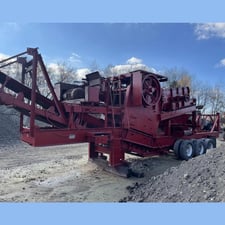 Pioneer Portec #153, Portable Jaw Crushing Plant, 30in x 42in, 178-357 TPH