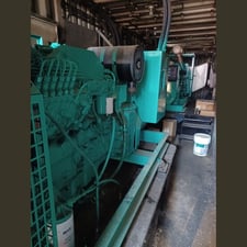 150 KW Cummins #DGFA-4485256, Diesel Generator, voltage selector switch, 252 HP Cummins engine, 1800 RPM