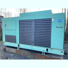 250 KW Cummins #250DFAC, Diesel Generator, 480 Volt, 380 HP @ 1800 RPM Cummins engine, reconfigurable