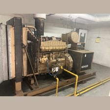 260 KW Kohler #260R0771, Diesel Generator, 277/480 Volts, 1800 RPM, open skid enclosure, 3PH
