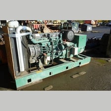 225 KW Volvo Penta, Diesel Generator, 347/600 Volt, 394 HP @ 1800 RPM engine, 3PH