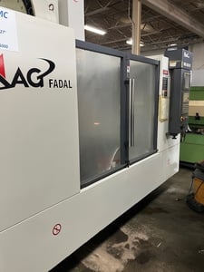 Fadal #VMC4020FX-HT, Fanuc 18i MB control, 40" X, 20" Y, 27' Z, extended Z, 15000 RPM, 24 side mount tool