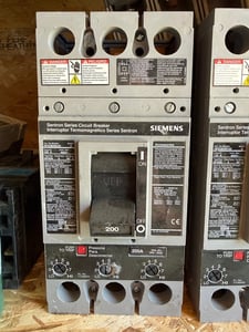 200 Amps, Siemens, HFXD63B200, Molded Case Circuit Breaker, 600 VAC, 3-pole