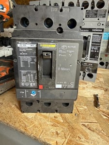 175 Amps, Square D, JDL36175, Molded Case Circuit Breaker, 600 VAC/250 VDC, 3-pole, PowerPacT J-Frame