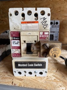 400 Amps, Eaton/Cutler Cutler-Hammer, HKD3400K, Molded Case Switch, 600 VAC, 3-pole