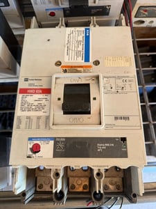 1200 Amps, Eaton/Cutler Cutler-Hammer, HND312T33W, Molded Case Circuit Breaker, 600 VAC, 3-pole, Digitrip 310