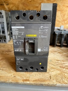 225 Amps, Square D, KAL362258041, Molded Case Circuit Breaker, 600 VAC/250 VDC, 3-pole