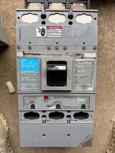 800 Amps, Siemens, LMD63F800, Molded Case Circuit Breaker Frame, 600 VAC/500 VDC, 3-pole