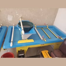 Action Instruments Mining #M7, 1,500 to 2,500 lb/hr Wave Table, Gold Concentrating Table (2 available)