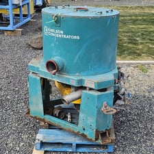 Knelson #KC-CD20, 80 TPH Centrifugal Concentrator, G5 Bowl, Manual Valving