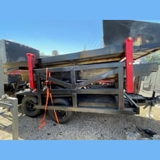 5' x 11', 3 Deck Wash Plant, 80 YPH, 1 HP, Single Phase