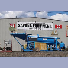 Savona #ST70, Trommel Scrubber Wash Plant, 75 to 150 TPH, with Hy-G Concentrator