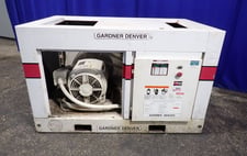 40 HP, Gardner Denver, air compressor, 230/460 V., 62380 hours,