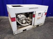 40 HP, Gardner Denver, air compressor, 230/460 V., 62380 hours,