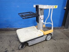 250 lb. Crown Equipment #WAV50-118, work assist vehicle, 118" platform height, 24 V.