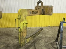 20000 lb. Caldwell #82RC-10-60, coil lifting C-hook, 60" capacity