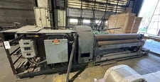 8' x 1/4" Bertsch #7L-2, 3-roll initial pinch plate bending roll, 8" roll diameter
