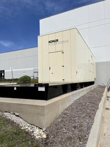 1000 KW Kohler #1250REOZMD, diesel generator, 3-phase, 1800 RPM, 2017