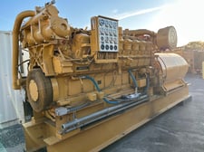 1600 KW Caterpillar 3516TA 13,200 Volt, 60Hz, 1800 RPM, 1374 Hours