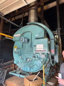 250 HP Cleaver-Brooks #CBI200-250-015, firetube boiler, natural gas, 15 PSI, 2001