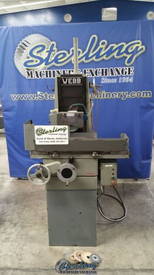 6" x 12" Webb #612, heavy duty, PMC, one shot lube system, #A4105