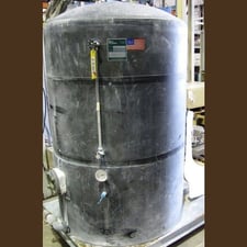 300 gallon Dry Coolers #CSX-300-300, Carbon Steel insulated tank, 48" diameter x 70" high, skid mounted