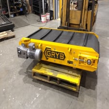 35" x 44" GRYB #CPMAG12-3544, Self-Cleaning Belt Magnet, Permanent, 1550 Gauss, 5HP, 14" Suspension