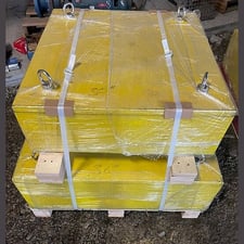 36" x 36" Permanent Suspended Magnet, 1500 Gauss, Ceramic, Never Used, (3 available)
