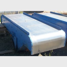 28" wide x 7' long Storch #6230-ES847, Magnetics Conveyor, 18" Magnetic Centers, Stainless Steel Slider
