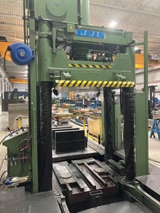 100 Ton, Reis #TUS-160-OK-100, Die Tryout & Spotting Press, 94.5" stroke, 1992