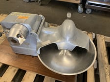 Hobart #84181-D, Buffalo Bowl Chopper, 18" diameter x 3" deep bowl, (2) 5" chopping blades, 1 HP, 3450 RPM