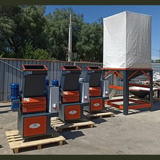 Cosmecal #Beaver, Polystyrene Shredder, 6 kW, 380 V., 50 Hz., 10 m3/h Capacity, Never Used (5 available)