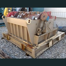 Previero #PR 1500, Single Rotor Shredder, 39.37" diameter x 62" Wide Rotor, Hagglunds Hydraulic Drive