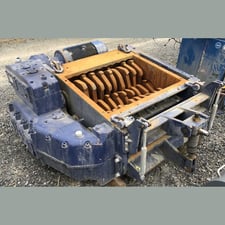 Satrind Tech #3K10/60, Three Shaft Shredder, 900-1,300 kg/hr Plastics, 1,000-1,500 kg/hr Wood, 2016