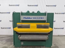 Fladder #300/GYRO, automatic contour sanding & deburring machine, 51" working width, 3.9" workpiece height
